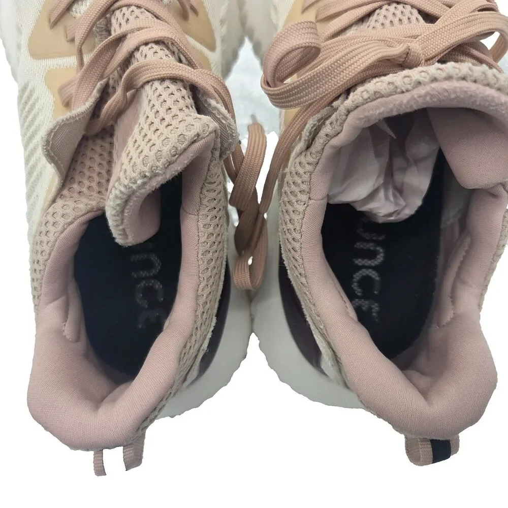 Adidas Alphabounce Ash Pearl Running Shoes Womens Athletic Sneakers 9.5